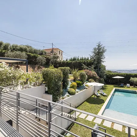 Cremat - Contemporaine - Piscine - Climatisation Tatil Evi Nice